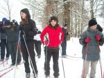 lyžařské závody žáků 2. stupně