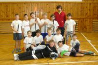 přátelské utkání ve florbale se ZŠ Ždírec n/D - chlapci 1. st.