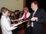 slavnostní vyhlášení soutěže "Hravě žij zdravě"